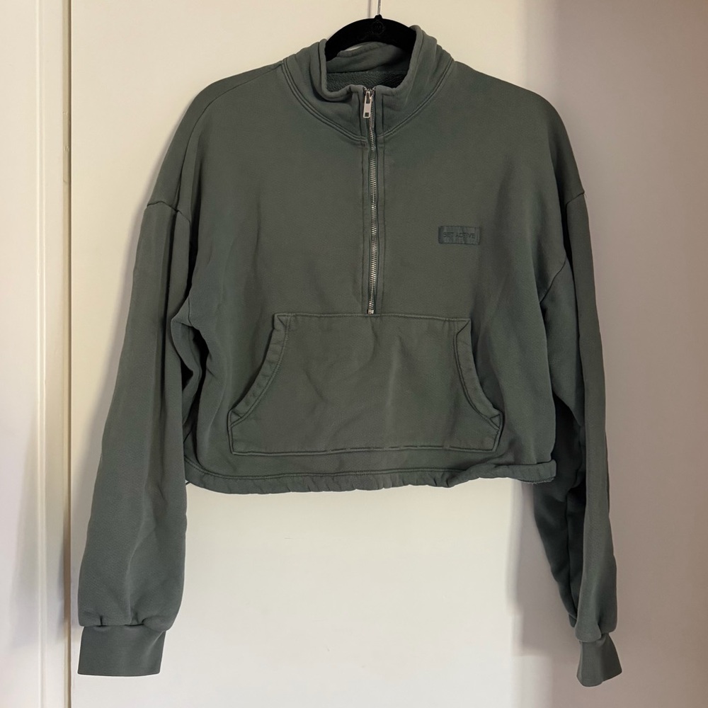 SET ACTIVE - Zip Pullover - Green - Size XS